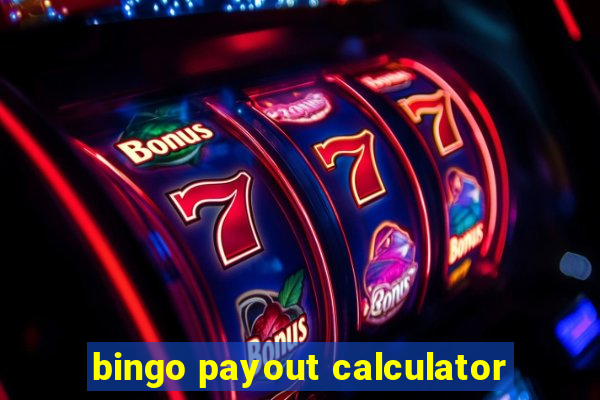 bingo payout calculator